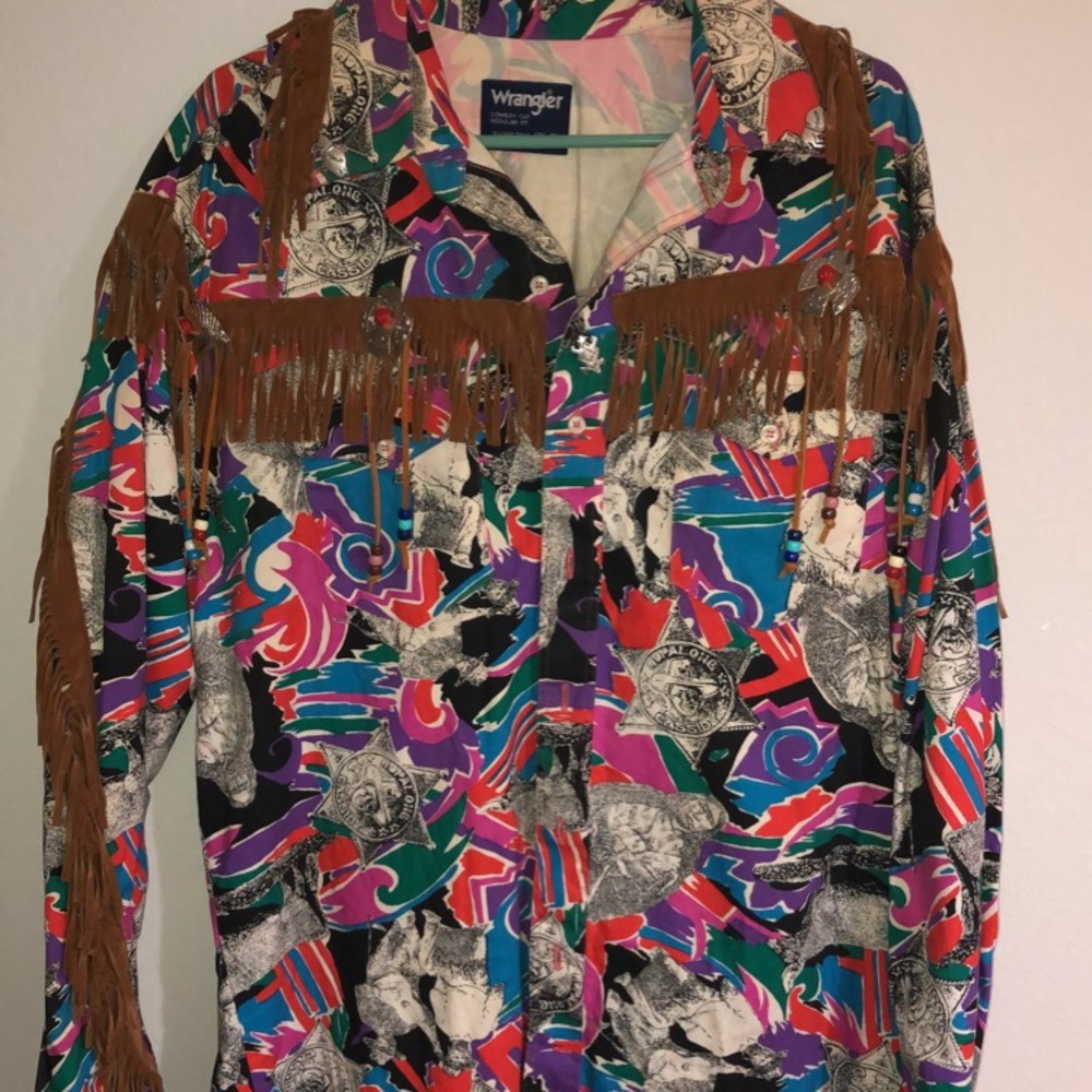 Vintage wrangler shirt